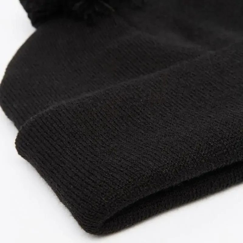Knitted Cycling Hats For Women Men\'s Winter Hat Cap Unisex Beanies With Pompom Ball Women Skullies Warm Caps Gorros Bone Female