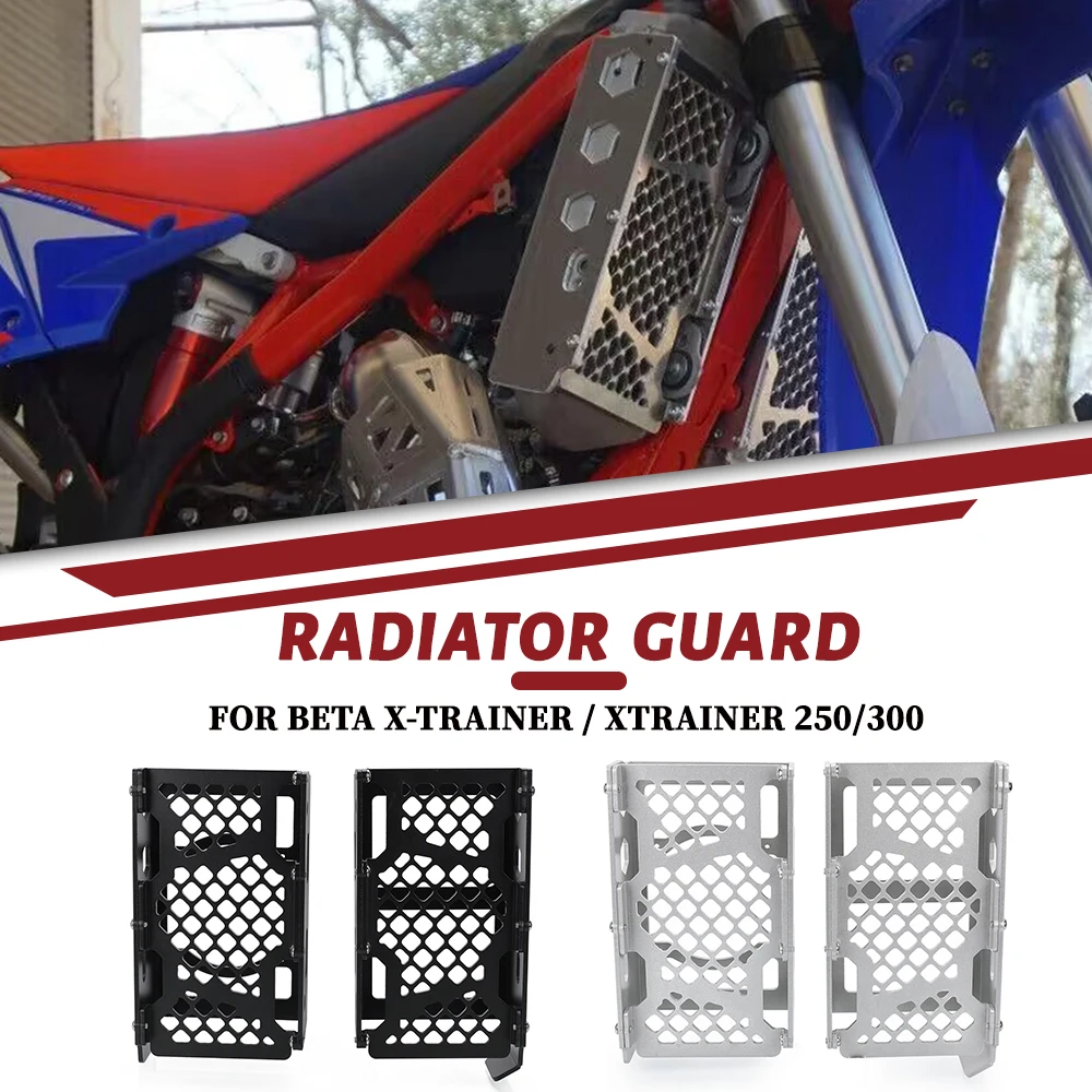 Motorcycle Radiator Grille Guard Protection Cover FOR BETA X-TRAINER XTRAINER 2T 250/300 2t 2015-2023
