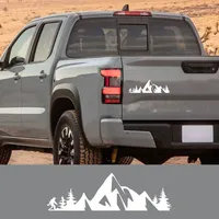 Car Stickers Pickup Whole Body Decals Mountain Decoration Cover Accessories For Nissan Frontier VW Amarok Ford F150 Isuzu D Max