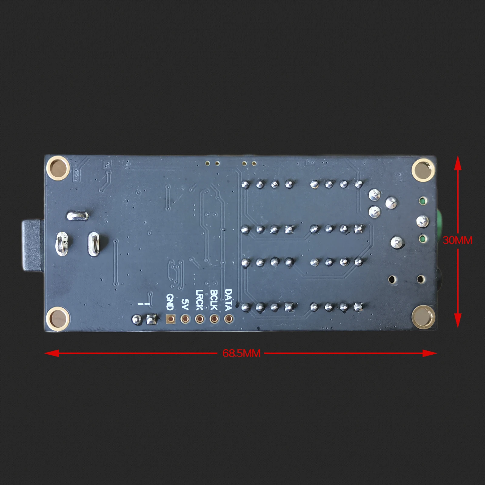 Dual ES9038Q2M Decoding Board I2S Input ES9038 Asynchronous USB Module Can Be Matched with Italian Interface