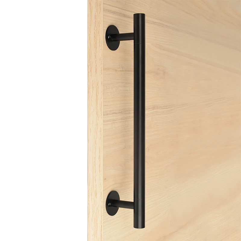 400mm Long Barn Door Handles Metal Gate Pull Handles Black Garage Shed Door Handles White Sliding Door Handle Interior Closet Do