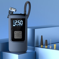Electric Air Compressor Rechargeable Tire Inflator 12V 150PSI Portable Digital Inflator Pump ，For Car Motorcycle Bicycle Ball