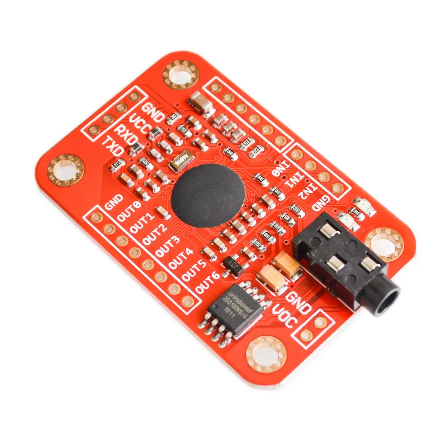 Imagem -02 - Módulo de Reconhecimento de Voz para Arduino Reconhecimento de Velocidade Compatível com Suporte 80 Tipos de Placa de Som v3