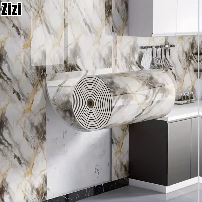 

Самоклеящиеся обои и стеновые панели с мраморной плитки, виниловые/потолочные обои для гостиной, кухни, ванной комнаты, ремонт своими руками