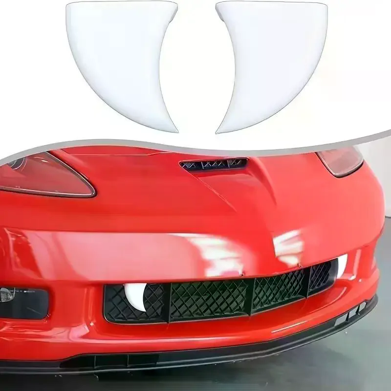 Car Fangs Halloween Auto Decorations 2Pcs Monster Teeth Exterior Ornaments Weatherproof for Halloween Themed Events
