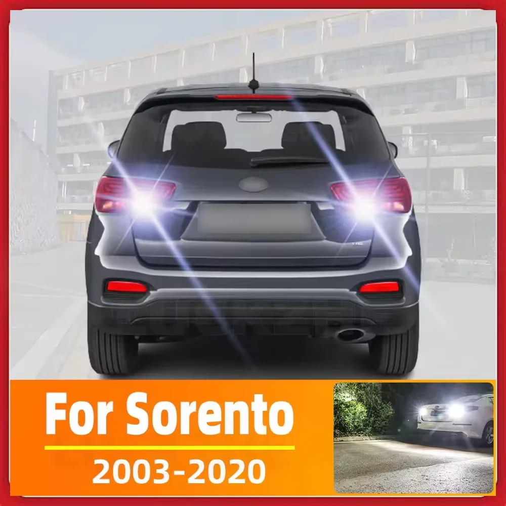 

2 шт. автомобильный светодиодный фонарь заднего хода подходит для Kia Sorento 2003-2013 2014 2015 2016 2017 2018 2019 2020 светодиодный резервный фонарь Canbus без ошибок