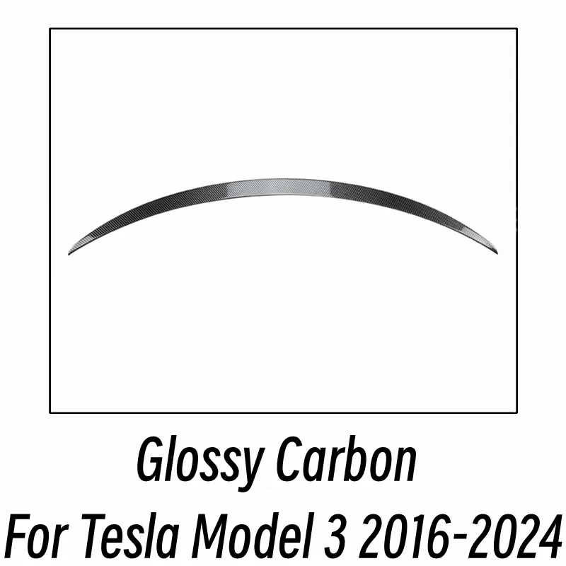3 Glossy Carbon