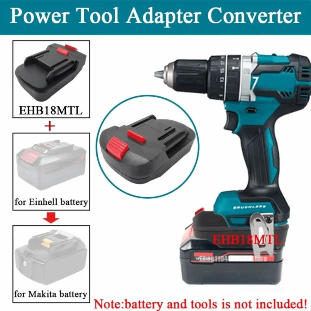 

Новый преобразователь литиевой батареи 2 в 1, пластиковый преобразователь 18 В, адаптер для батареи, аксессуары для электроинструментов, гаечный ключ, отвертки