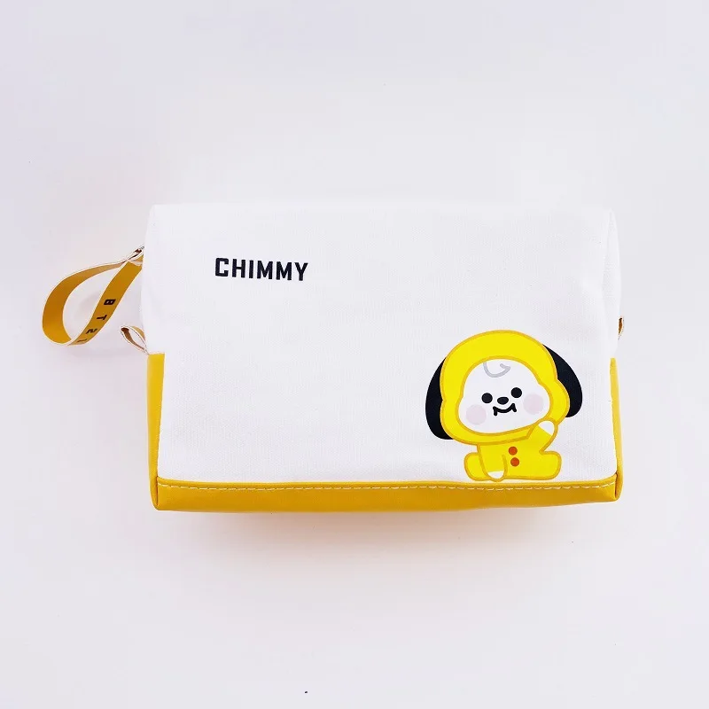 BT21 koya cooky tata chimmy RJ shooky stationery bag high-value cartoon printed large-capacity portable cosmetic storage bag view 5