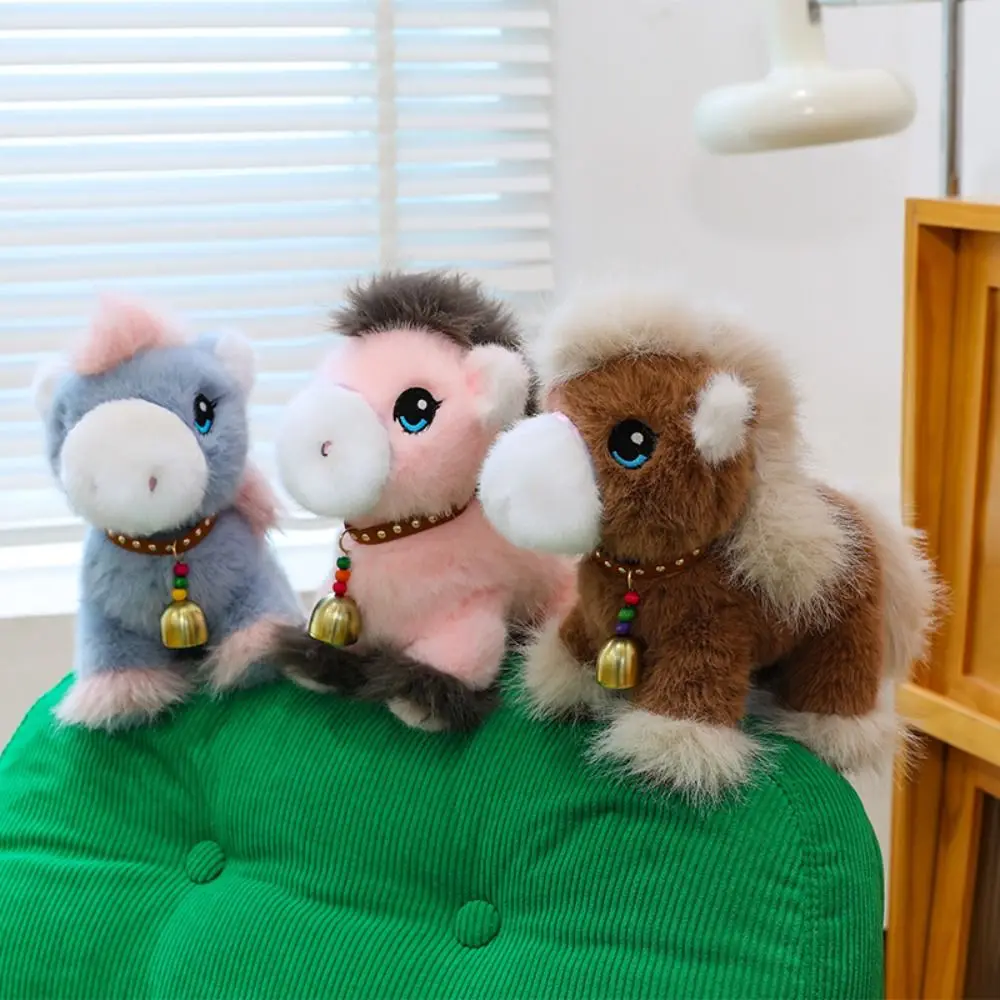 

Plushie Horse Toy Simulation Foal Plush Doll Long Mane Standing Horse Plush Toys Soft Lovely Horse Stuffed Toy Room Decoration