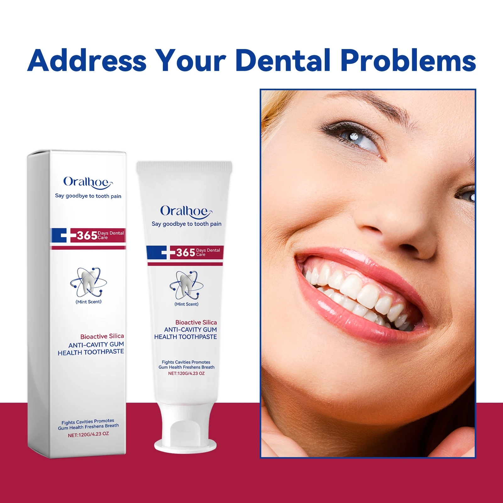 Whitening Probiotics Toothpaste Dental Stone Remover Yellow Teeth Oral Odor Prevention Periodontit Freshens Breath Dental Cream
