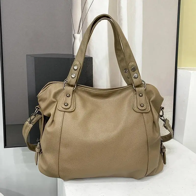 CGCBAG Designer Luxury Brand Women Tote Bag Lage Capacity Shoulder Bag High Quality PU Leather Messenger Bag Female Handbags