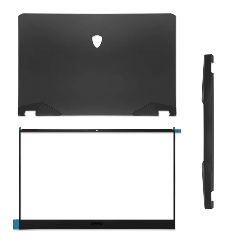 New Laptop LCD Back Cover/Front Bezel For MSI GP76 MS-17K2 17K3 Top Case A Cover Black