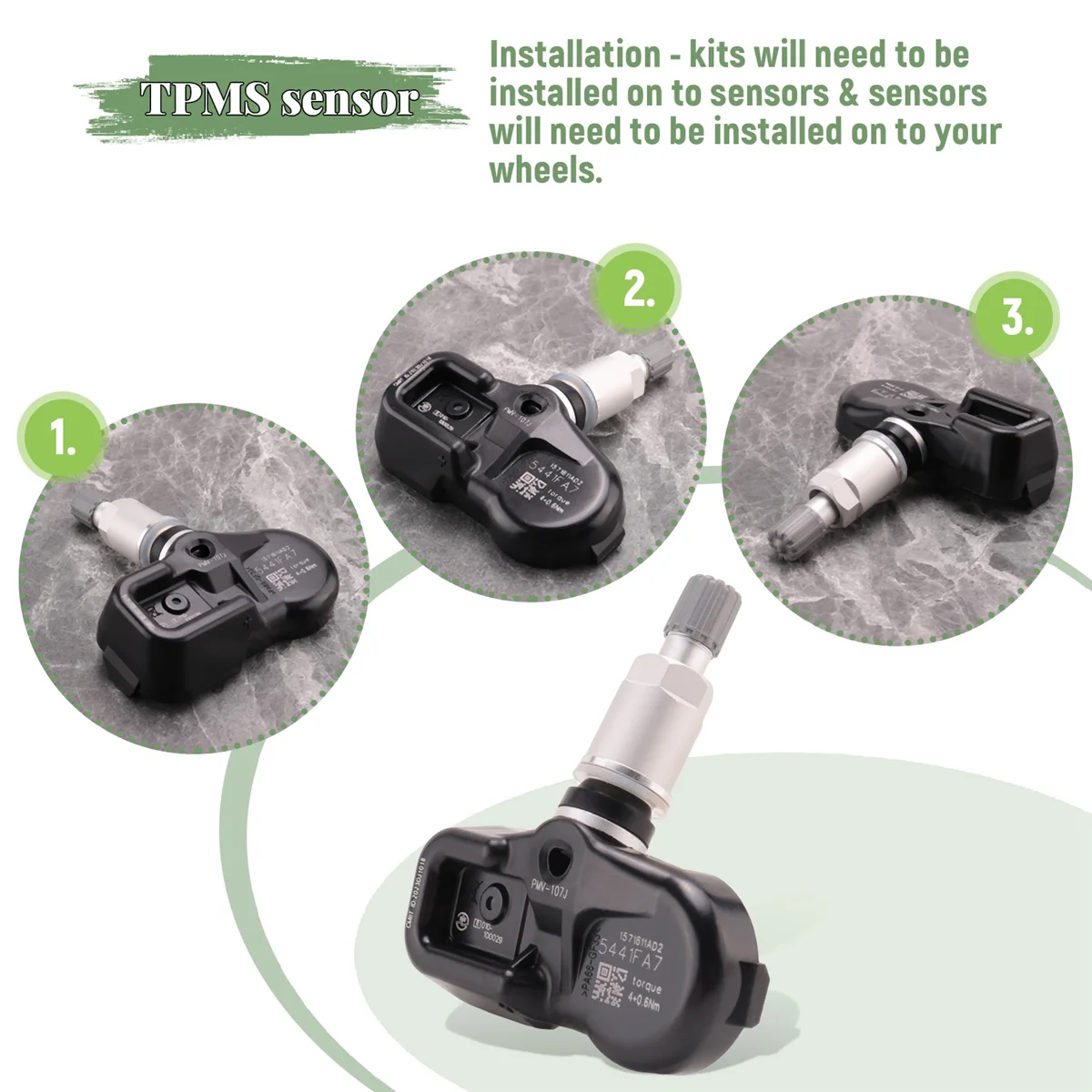 Sensor de Monitoramento da Pressão do pneu, TPM 42607-33021, para Toyota Lexus