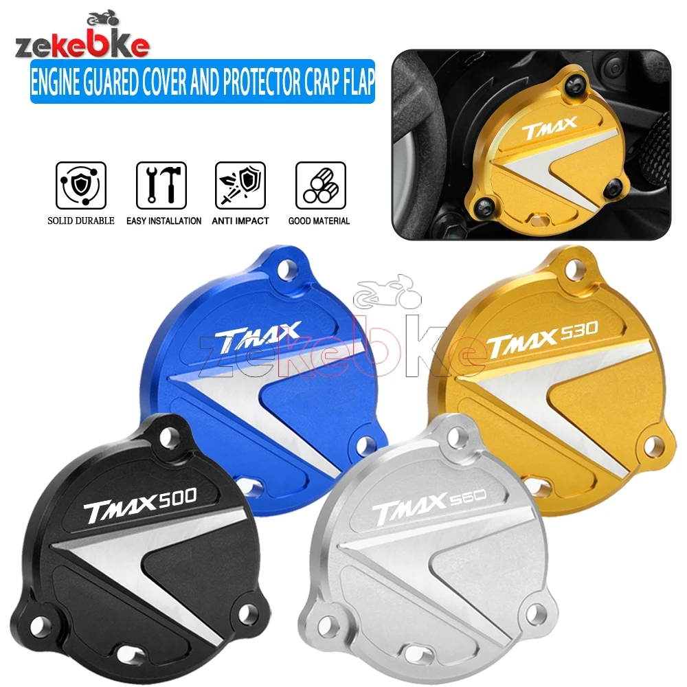 TMAX 530 SX/DX (2017-2019) Motorcycle Engine Stator Protective Cover Set Decoration For Yamaha TMAX 530 2012-2016 TMAX 560 2020+