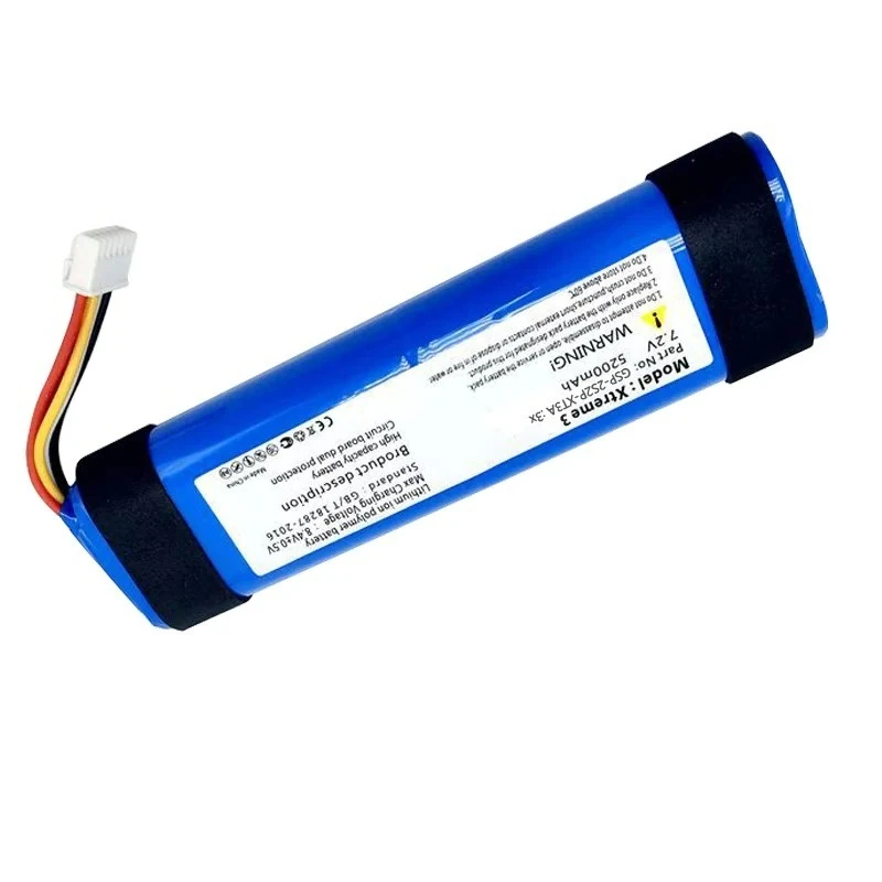 New 7.2v 5200mAh For JBL Xtreme 3 Xtreme3 Lithium Ion Polymer Battery For JBL Xtreme 3 Original Bluetooth Speaker Batteria