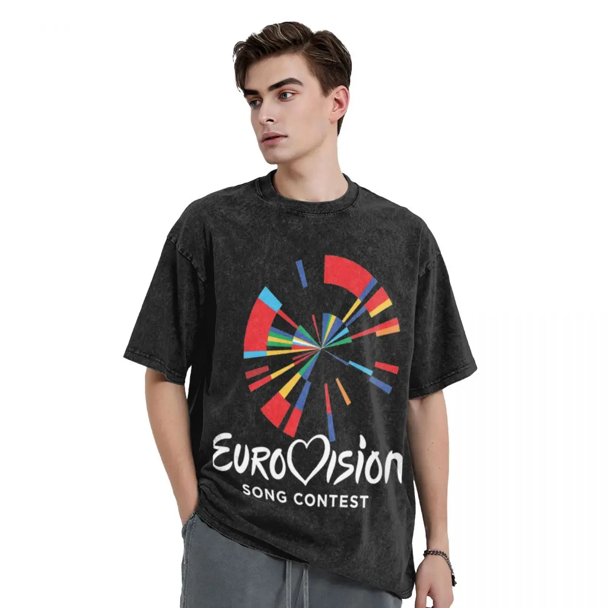 eurovision song contest classic logo Classic T-Shirt cute tops sublime man clothes funny t shirts for men