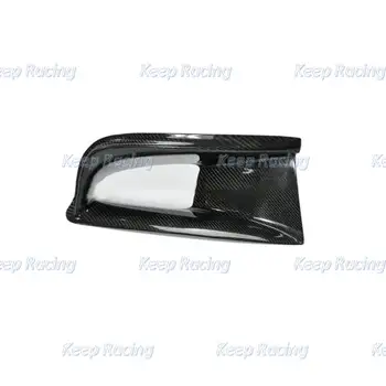 Do Mitsubishi EVO 8 VRS Style Carbon Fiber Oil Clean Guide i osłony otworu wentylacyjnego, 3 szt. Zestaw rur wlotowych powietrza z włókna szklanego 10 best sales evo 8 włókno węglowe - №3