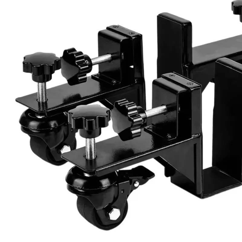 Two-piece door panel handling cart translation roller heavy-duty mobile adjustable thickened pulley universal trolley