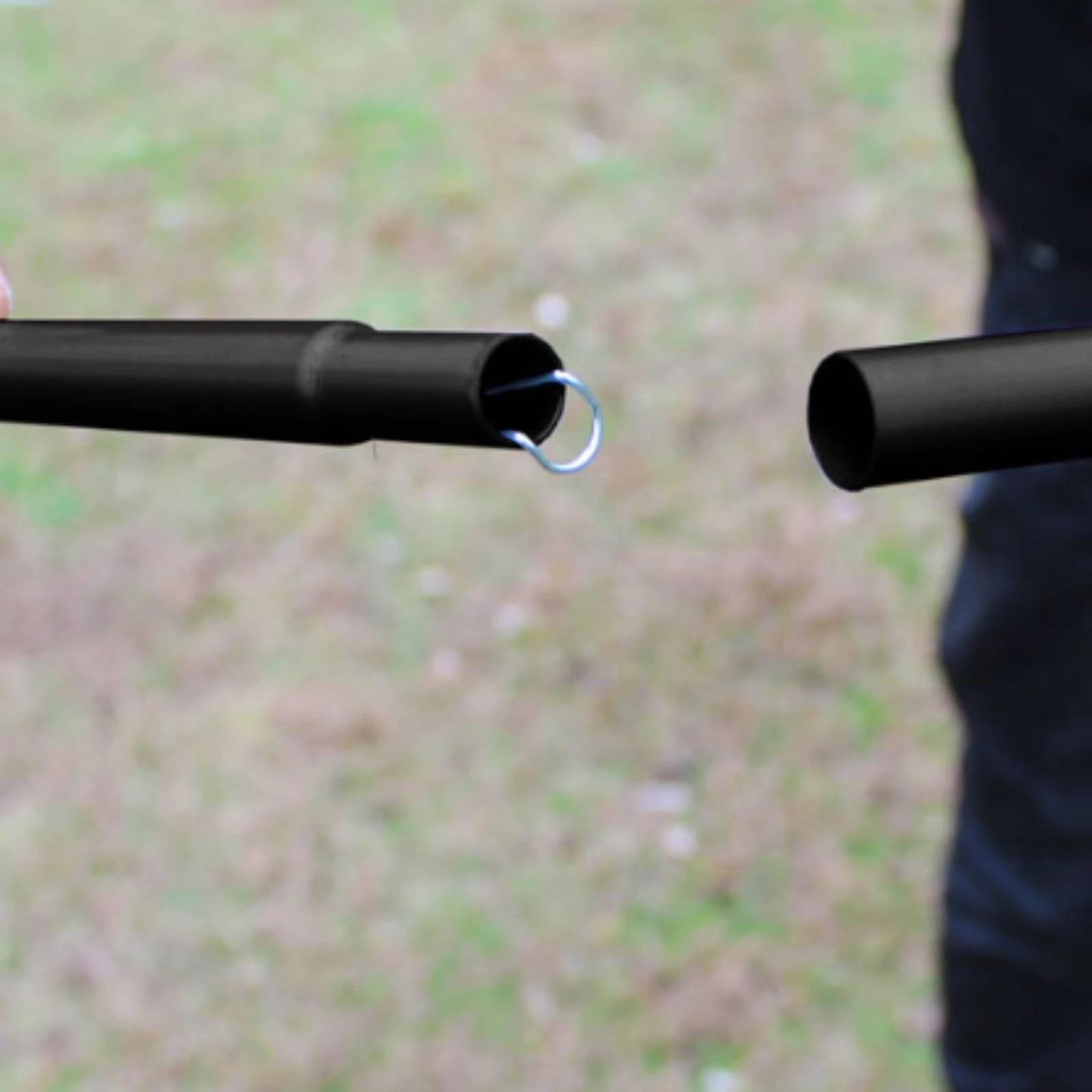 Outdoor Shelter Support Pole with Metal Fittings Lightweight Collapsible Tent Support Pole Canopy Poles Heavy Duty Strong