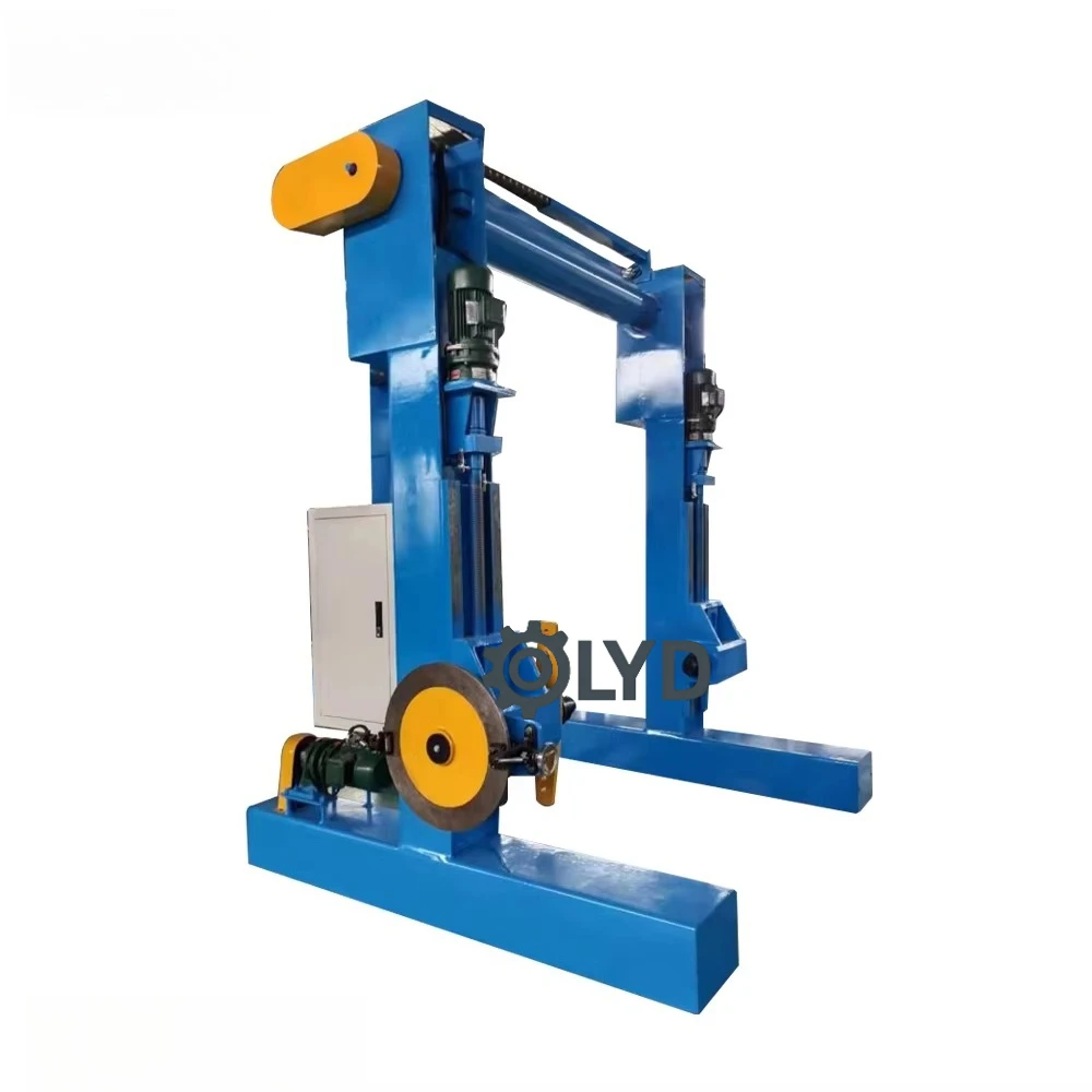 Deposit Price 2000mm Gantry Coiling Rewinding Machine AWG Wire Winder with PE Tube Entry System