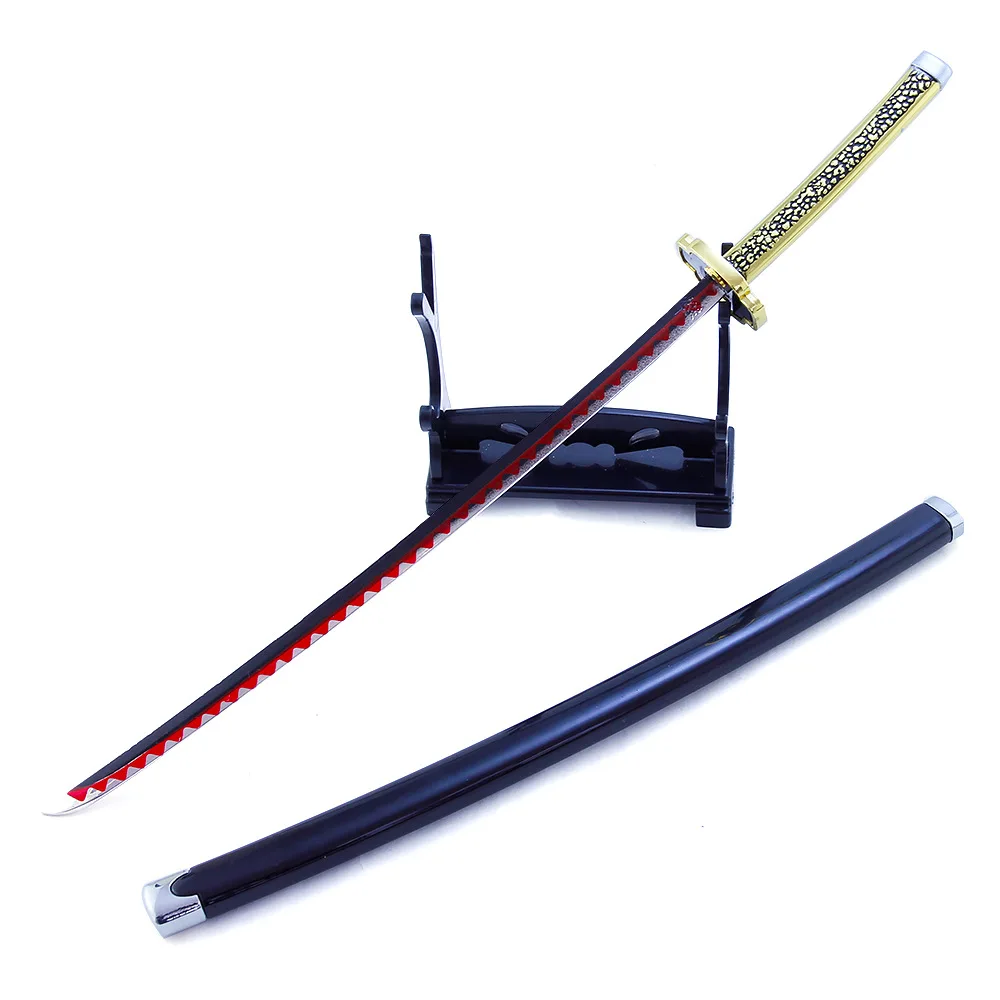 25Cm Demon Slayer Mini Zwaarden Tanjirou Zenitsu Katana Zwaarden Killer Devils Real Steel Japanse Anime Cosplay Prop Speelgoed Geschenken