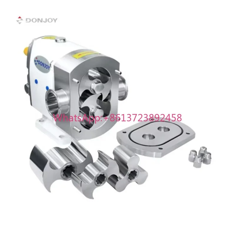 DONJOY Sanitary Stainless Steel Rotary Lobe Cam Pump for Honey and Food