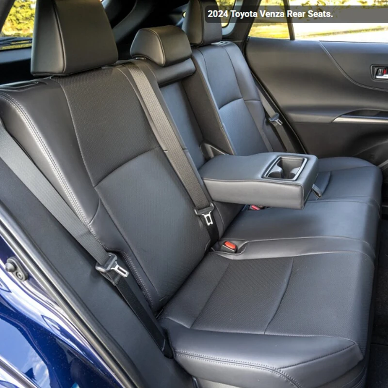 Custom Fit Car Accessories Seat Covers 5 Seats for Toyota Venza LE XLE Limited Nightshade Edition Leather