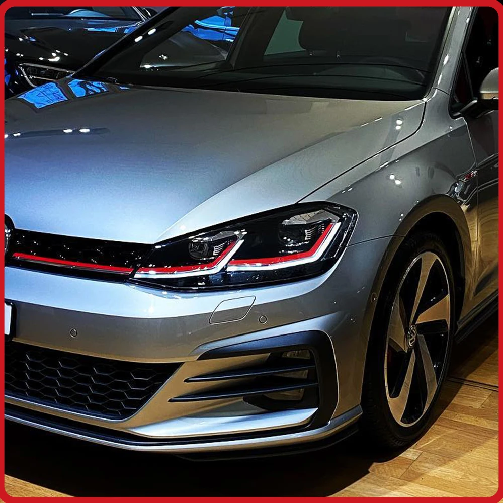 

For VW Golf 7.5 5G 2018-2021 Halogen Headlights Assembly Upgrade LED High Quality Plug and Play Streamer Turn Light