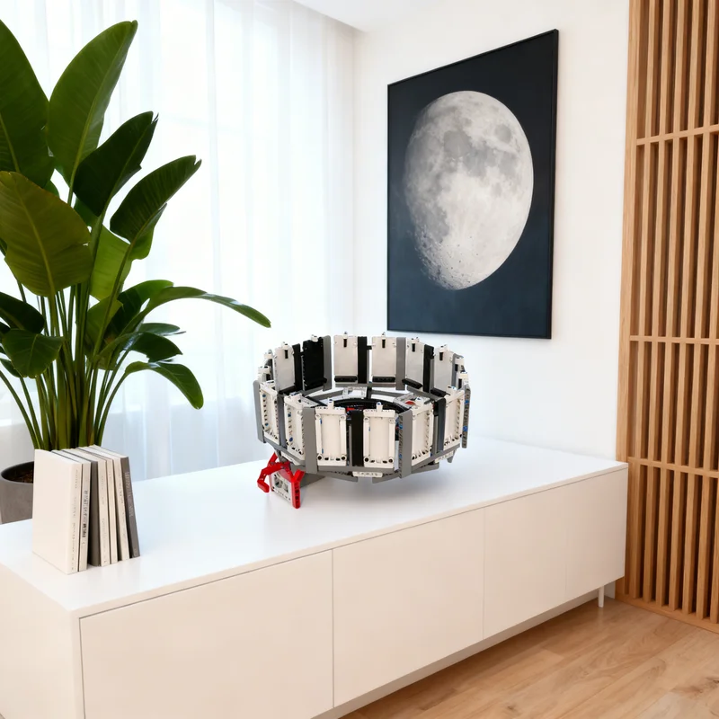 

4056 деталей MOC Zoetrope C: Технический конструктор, подарок для самостоятельной сборки, креативный коллекционный декор для демонстрации, премиум-класс, для взрослых и детей, для дома и офиса