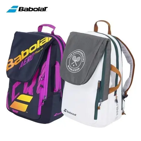 Original Babolat Tennisryggsäck Wimbledon PURE WIM Tennisväska 3 Tennisracketväska Separat Skofack Strandtennisväska 10 best sales väska strandtennis - №6