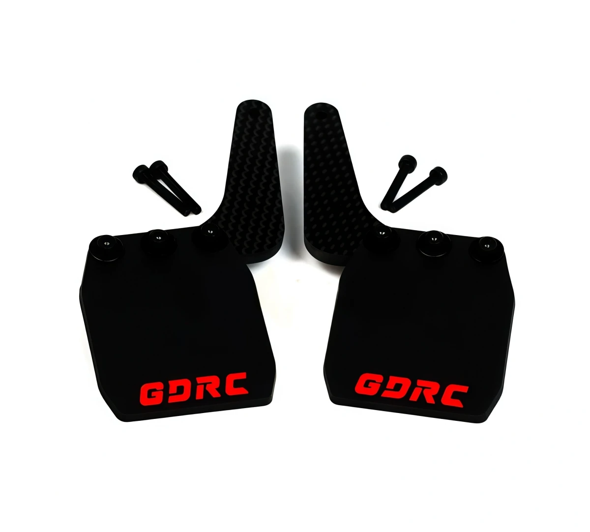 Carbon Fiber Mud Flaps Fenders For Arrma 1/8 Mojave 4S BLX RC Short Course Truck Upgrade Parts