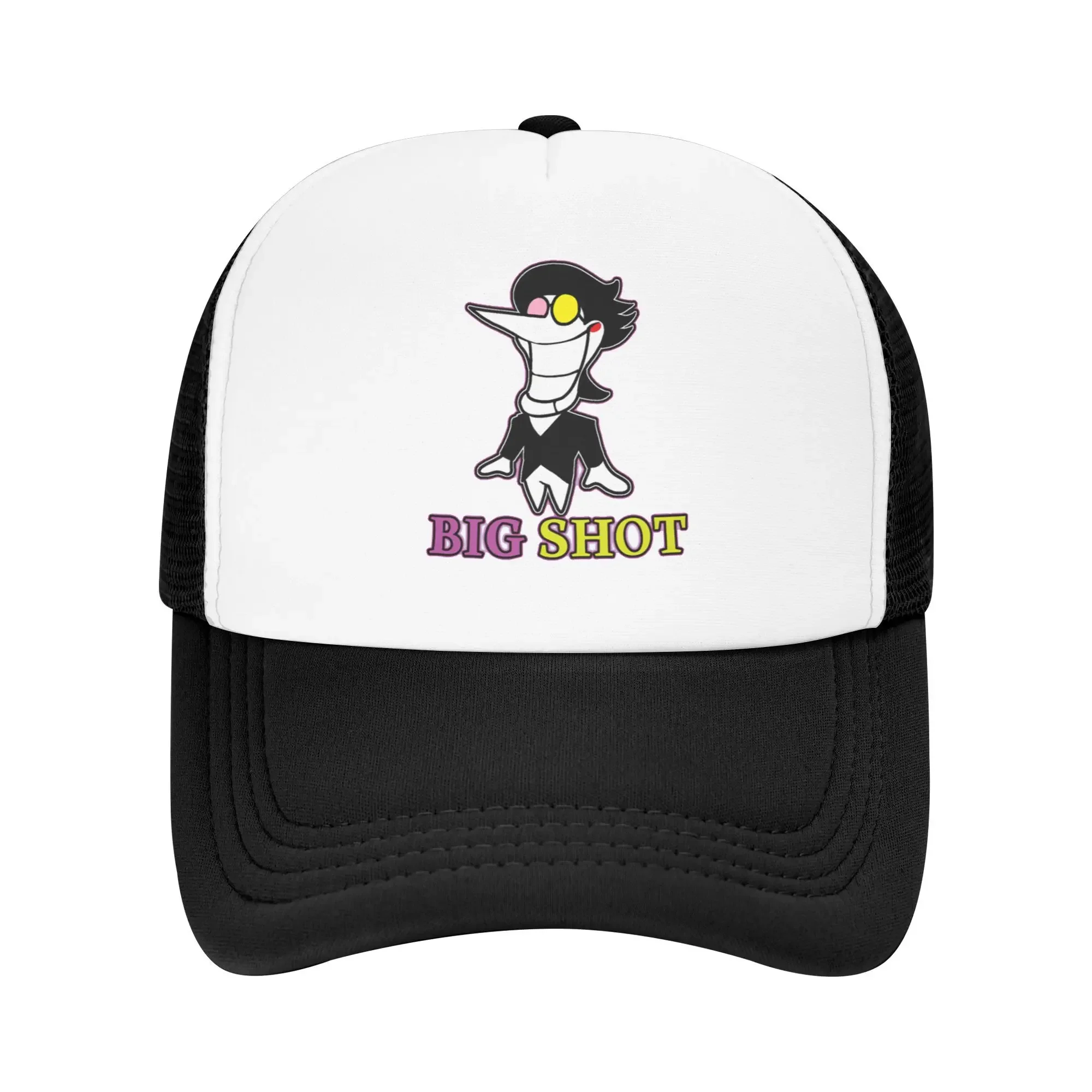 재미있는 애니메이션 만화 빅 슛 스팸튼 스포츠 메쉬 야구 모자 남성용 봄 여성용 비치 자외선 차단 모자 트러커 캡