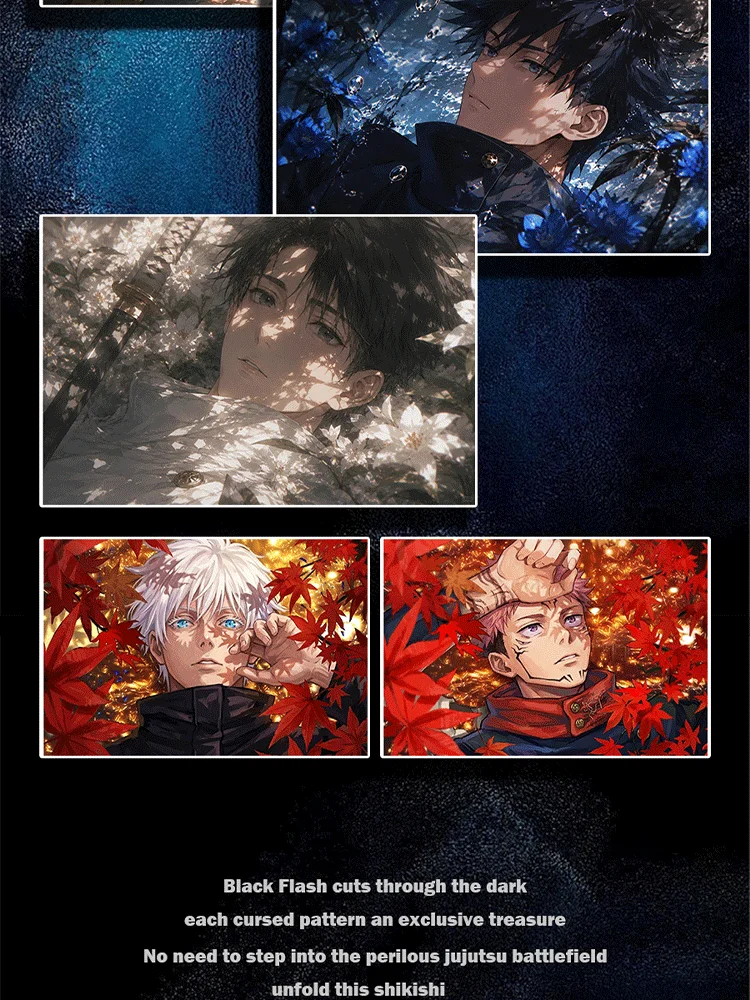 Jujutsu Kaisen Card Anime Acrylic Shikishi Collectible Board HD Printed Character Art Card Cosplay Desk Decoration Gift
