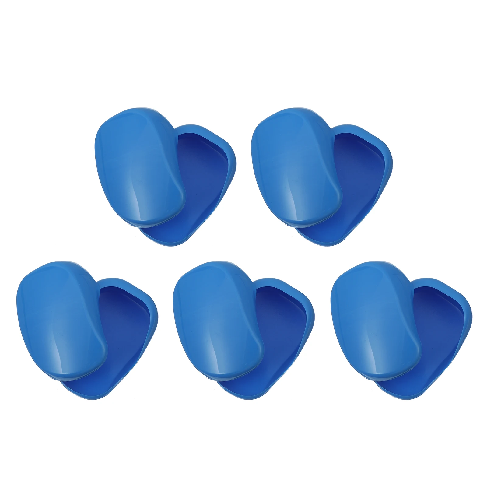 

10 Pcs Earmuffs Hair Dye Protector Covers Soft Plastic Creative Hair Coloring Ear Cover Long Time Use Portable
