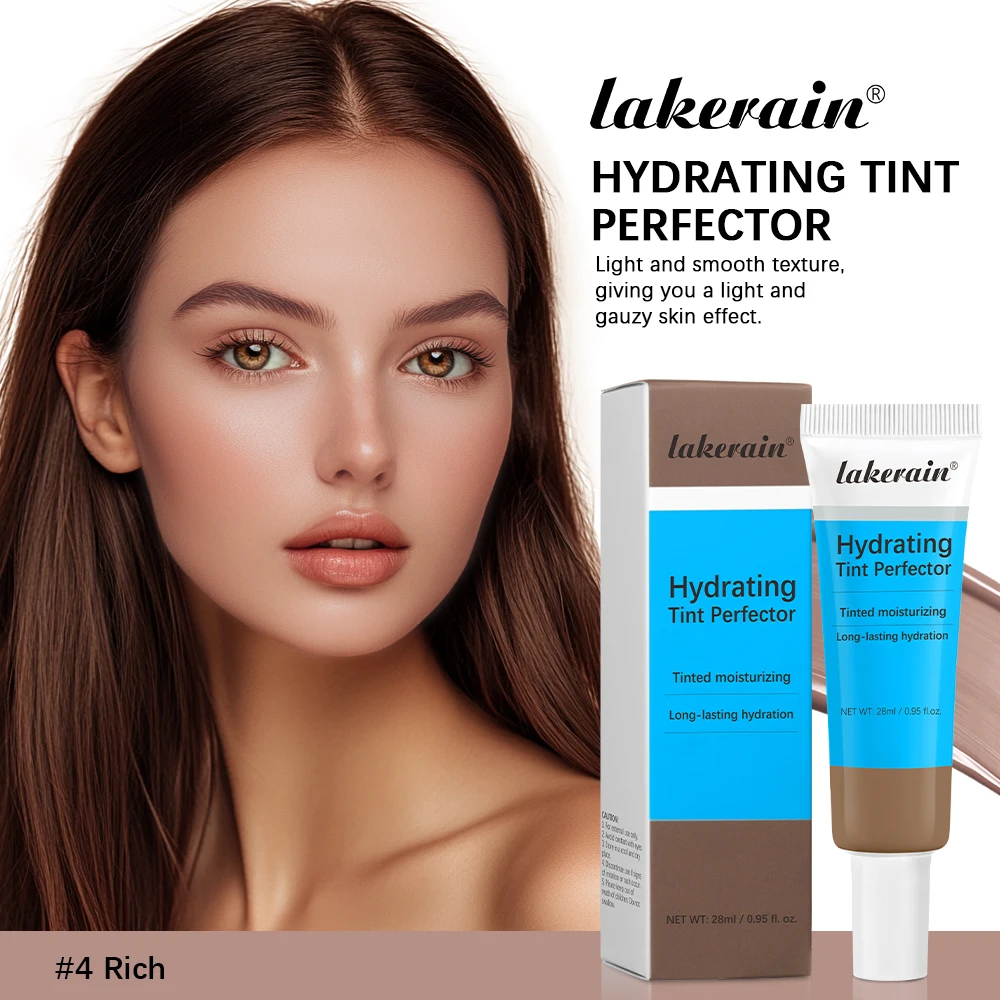 Strong Coverage Tinted Hydrating Cream Lightweight Concealer Even Skin Tone Semi-matte Finish Natural Moisturizes Face Makeup