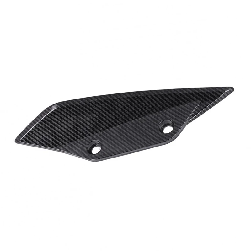 For -BMW S1000RR 2009 - 2014 Carbon Fiber Front Aerodynamic Winglets Windshield Fairing Wing Cover Panel