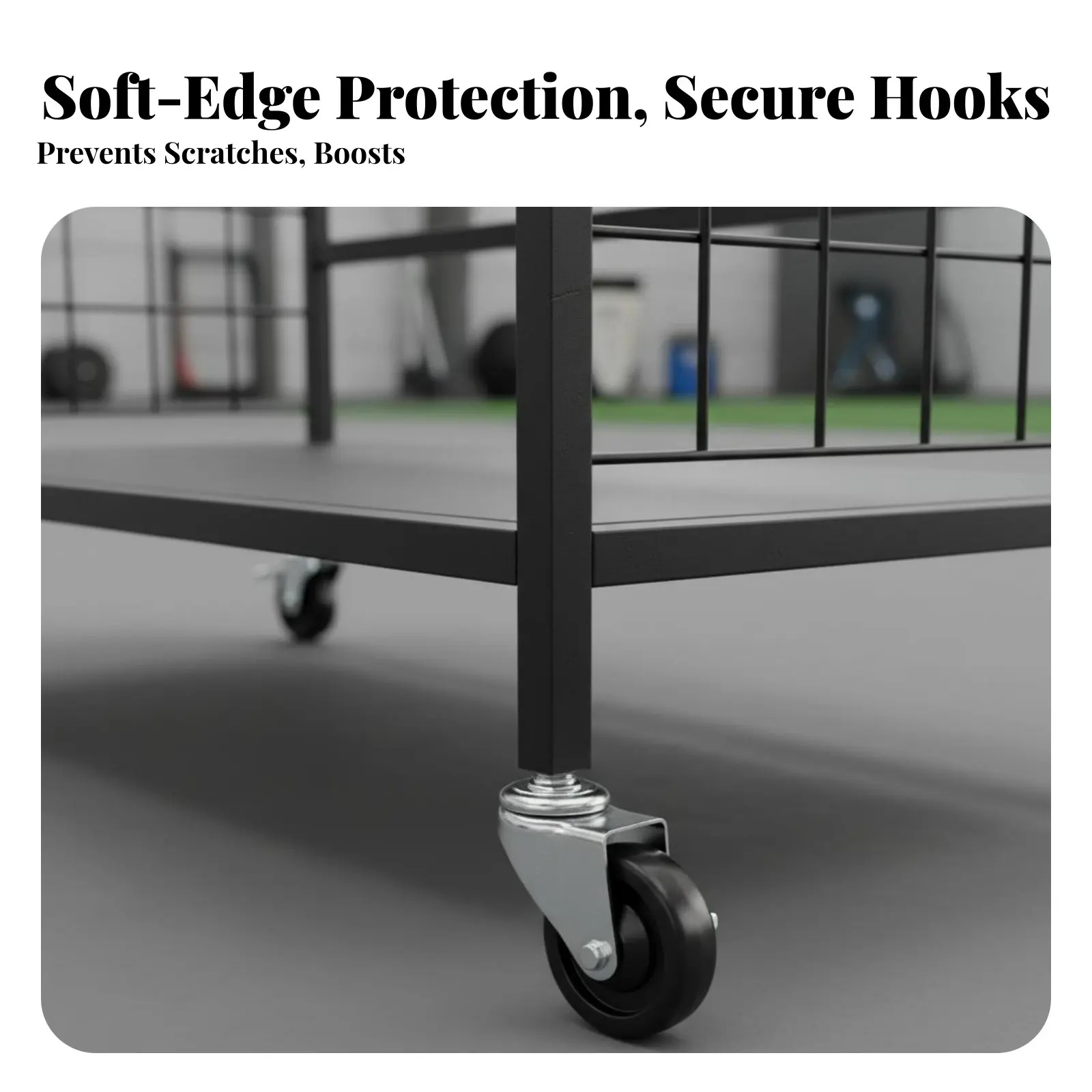 

Fairway Game Bag Storage Rack Sturdy and Sturdy Metal Fairway Game Club Holder Sturdy-Duty Construction Indoor Outdoor Use