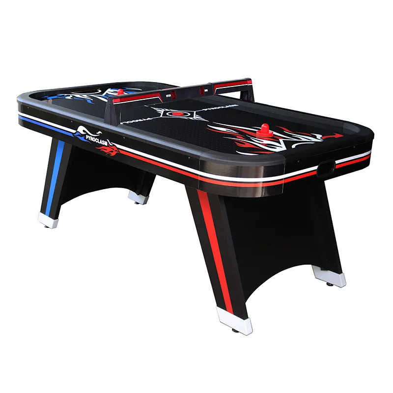 STX 6 Feet Portable Air Hockey Table with Electronic Score MDF Construction for Family Entertainment