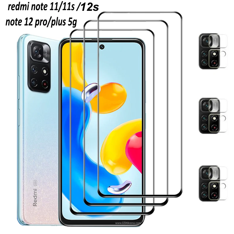 

redmi note 12s Película,for xiaomi redmi note 11 screen protector redmi note 11s note11 tempered glass xiomi note 11 phone accessories redmi note 12 pro 5g pelicula