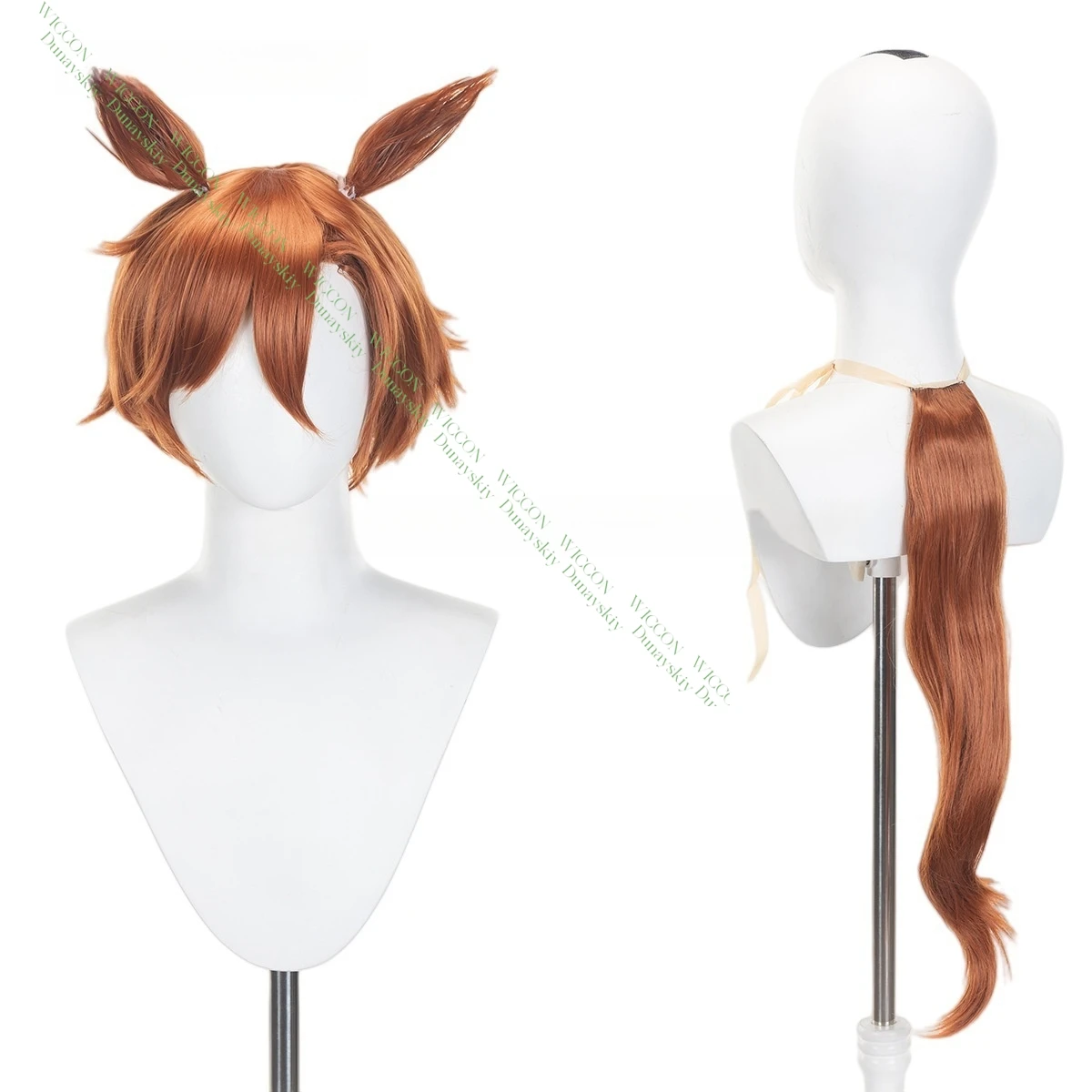 Uma Musume: Pretty Derby T.M. Opera O Cosplay Wig Anime Game Roleplay Party Costume Prop Synthetic Hair Heat Resistant Fiber