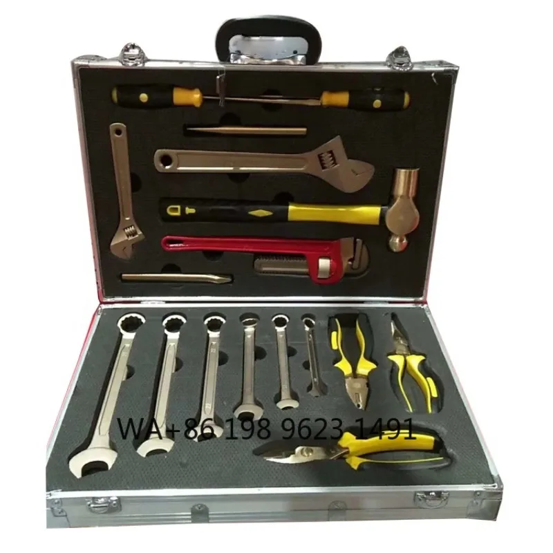 Professional Custom OEM Non-Sparking Explosion Proof Tool Set High Quality Safety Tool Kit for Industrial Hazardous Area