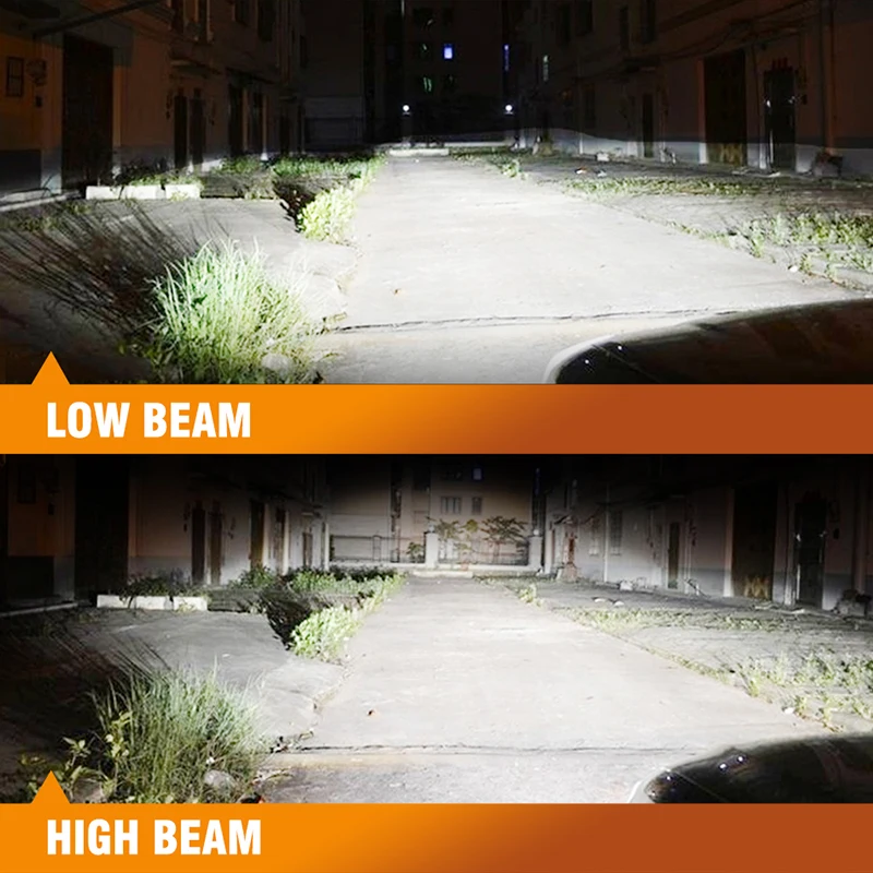 فيليبس Ultinon رالي 3550 H7 H4 LED المصباح H8 H9 H11 9005 HB3 9006 HB4 9012 Hir2 9000LM 100 واط مصابيح ضباب السيارات CSP رقاقة CANBUS #4