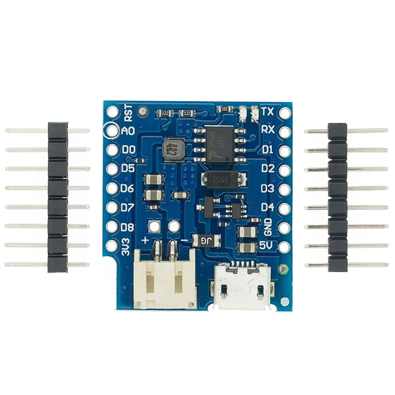 

Защита аккумулятора V1.2.0 Для D1 mini зарядка и усиление литиевого аккумулятора