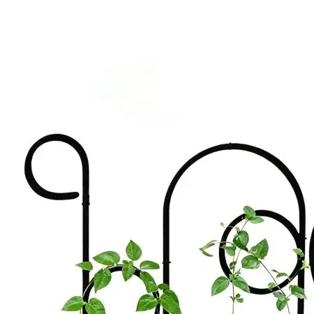 4 Pack Metal Plant Trellis Climbing Frame Iron Garden Stake Support For Trailing Plants Vines Flowers Outdoor Indoor Decor