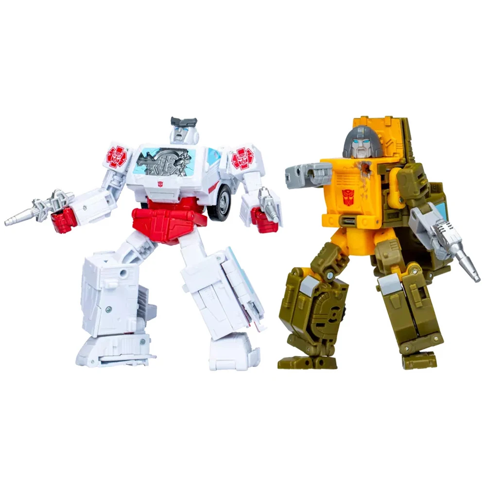 [In Stock] Hasbro Transformers Studio Series Delux The Movie Brawn & Autobot Ratchet 4.5-Inch (11.5 Cm) Action Figure F9878