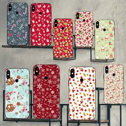 New Year Christmas Phone Case For Xiaomi Redmi note 12 11 7 8 9 10 E s i T X note ultra X3 pro 5G 4G