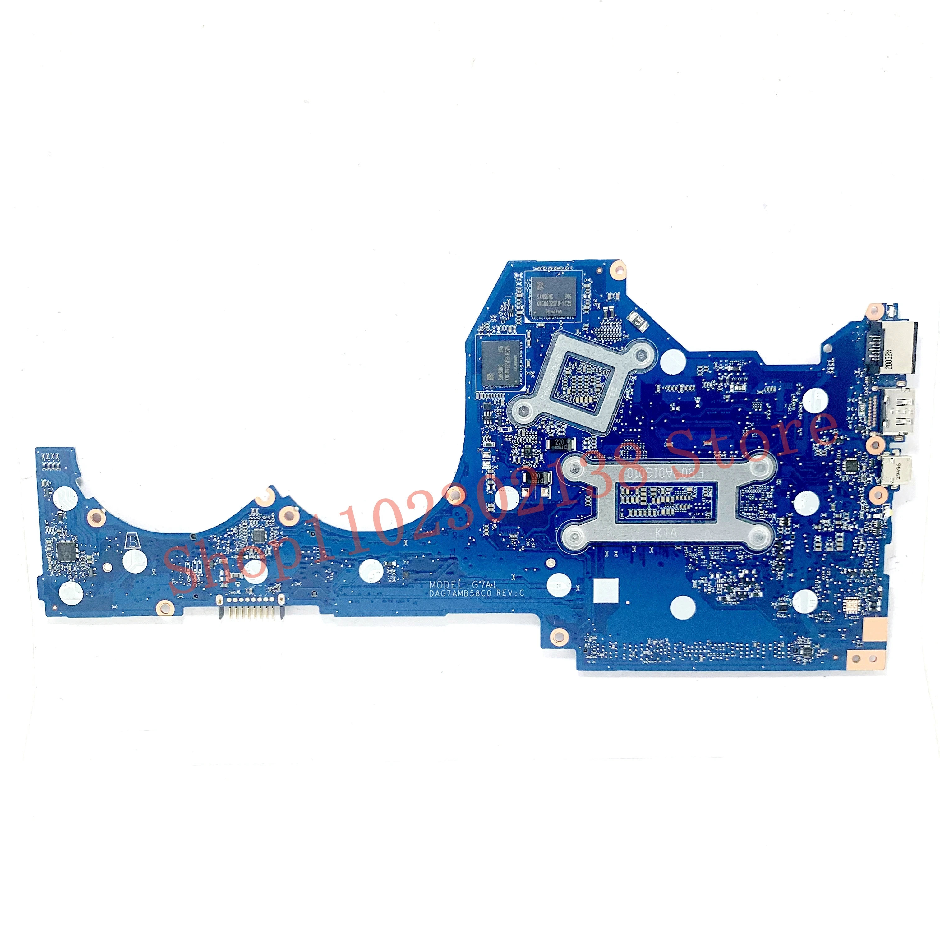 L67080-601 L67080-501 L67080-001 With SRG0N I7-1065G7 CPU For HP 14-CE Laptop Motherboard DAG7AMB58C0 N17S-G2-A1 MX250 100% Test