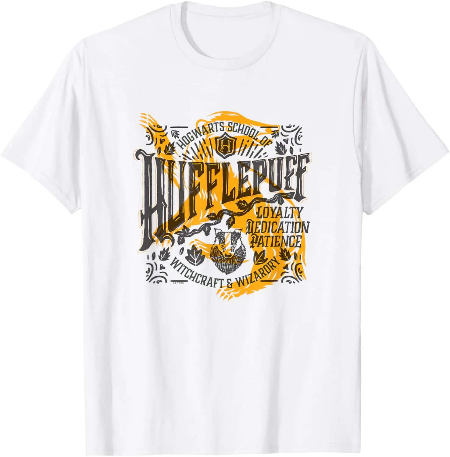 r House Of Hufflepuff Loyalty Dedication Patience T-Shirt