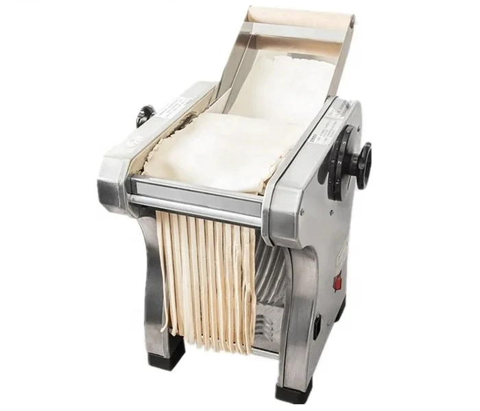 Steel Dough Sheet Rolling Machine Multifunction Noodle Pasta Machine 30kg/h New Design Small Size Electric Stainless